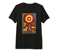 Peinture de Grotte Primitive T-Shirt Haut de Gamme