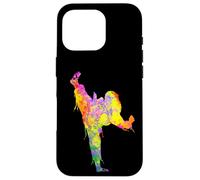 Peinture de Jiu Jitsu Éclaboussures de Judo Judo pour Enfants Coque pour iPhone 16 Pro