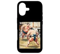 Peinture de Lutte Japonaise Sumo Art Japonais Coque pour iPhone 17
