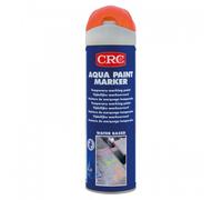 Peinture de marquage provisoire - à base d'eau - orange fluo - 500 ml - Aqua Paint Marker CRC