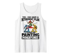Peinture de Plan de Retraite Miniature Wargaming Débardeur