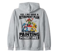 Peinture de Plan de Retraite Miniature Wargaming Sweat à Capuche