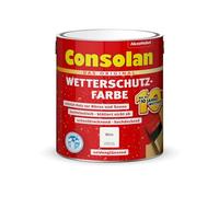 Peinture de protection contre les intempéries, Consolan - couleur blanche - 2,5 L