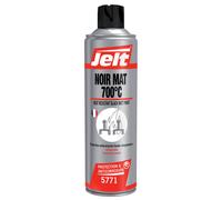 Peinture de protection Noir Mat 700°C Jelt 400 ml