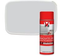 Peinture de r?novation a?rosol radiateur ?lectrom?nager V33 tendre gris satin 400ml