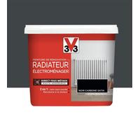 Peinture De Rénovation V33 Radiateur Électroménager Noir carbone 0,75 L