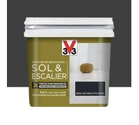 Peinture De Rénovation V33 Sol & Escalier Gris anthracite 0,75 L