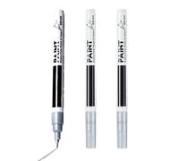 Peinture de retouche automobile, kit de réparation de rayures sur jante | 3 pièces de peintures imperméables pour jantes automobiles,Peinture de réparation de roues portable, protecteur de jante, diss