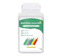 Peinture de retouche blanche - Peinture à base d'eau au latex 100 g pour réparation murale, comprend un pinceau rouleau, une peinture de plafond blanche pour murs, un kit de peinture murale de