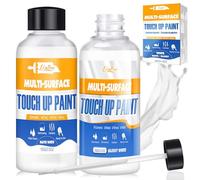 Peinture de Retouche - Brillant et Mat Blanc Peinture de Réparation pour Réparer les Rayures sur Multi-Surfaces de Baignoires, Carrelage, Émail, Paint pour Baignoire Répare pour Murs, Sols, Meubles