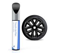 Peinture de retouche noire brillante pour jantes BMW - Réparation DIY des dommages causés par les trottoirs avec peinture assortie
