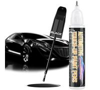 Peinture de retouche noire pour voiture (noir), peinture noire 2 en 1 pour réparation de rayures, stylo noir de retouche de voiture, dissolvant de rayures profondes, peinture