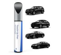 Peinture de retouche pour BMW X4/X5/5/2020 Série 3/X4/2018 X5 - Correspondance exacte - Réparation des rayures et des éclats - Noir carbone métallisé (416)