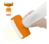 Peinture de retouche pour mur blanc, 500 g, peinture murale, rouleau blanc, rouleau blanc, outil de réparation murale 2 en 1 respectueux de l'environnement