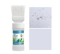 Peinture de retouche pour murs - Outil de réparation murale - Peinture blanche - Retouche de peinture avec pinceau - Séchage rapide - Détachant pour graffiti, taches, fissures, rayures
