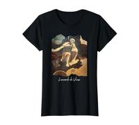 Peinture de Saint Jérôme dans Le désert Léonard de Vinci T-Shirt Graphique avec Valeur