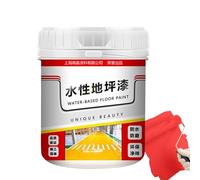 Peinture de sol à base d'eau - 500 g - Revêtement antidérapant à séchage rapide - Peinture béton imperméable - Finition - Pour garage, intérieur et extérieur, parkings, atelier de bricolage