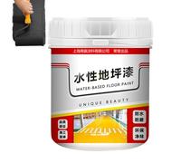 Peinture de sol à base d'eau - Finition de protection hautement sexuelle pour les entrées de garage extérieur, les chemins de randonnée, les croisements, les rampes, les sites commerciaux et les