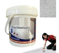 Peinture De Sol En Résine Époxy, Peinture Auto-nivelante Effet Marbre Haute Brillance, Imperméable Autolissant P einture De Sol Époxy Au Sable Coloré, Effet Marbre Antidérapant Pour Béton, Bois