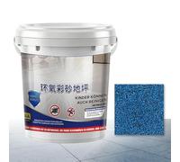 Peinture De Sol En Sable Coloré Époxy - 500ml Peinture Epoxy Effet Marbre, Revêtement Autonivelant À Séchage Rapide Et Haute Brillance, Pour Béton Bois Extérieur baignoires Salle De Bain Garage