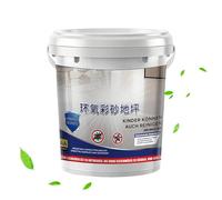 Peinture de sol époxy sable - Revêtement antidérapant pour le bâtiment | Application extérieure intérieure résistante à l'usure, de salle de douche en béton, revêtement de sol de maison de dor