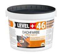 Peinture de toit - 4 kg - Membrane d'étanchéité Polymère Flexible - Produits d'étanchéité Résistants aux Intempéries - Gris pierre RM46