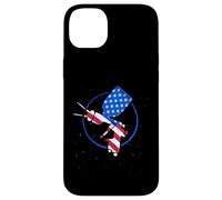 Peinture de Voiture Patriotique - Pulvérisateur de Peinture pour Voiture Drapeau USA Coque pour iPhone 14 Plus