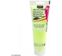 Pébéo Peinture Acrylique Texture Crème pour la Décoration - Finition Mate - 120 ML - Vert Lumière
