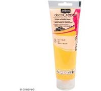 Pébéo Peinture Acrylique Texture Crème pour la Décoration - Finition Mate - 120 ML - Melon