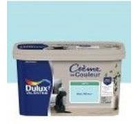 Peinture décoration finition crème de couleur satin bleu rêveur 2.5l DULUX VALENTINE