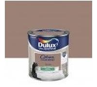 Peinture décoration finition crème de couleur satin taupe 0.5l DULUX VELENTINE