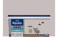 Peinture décoration murs boiseries & radiateurs mat 2,5L RIPOLIN - Ton: Gris lumière