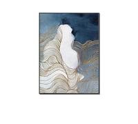 Peinture décorative d'un boîtier de Compteur Vertical à obturateur électrique à Commande par poussée et Traction, Dessin Suspendu(F,60x50cm)