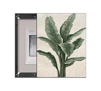 Peinture Décorative D'un Coffret Compteur Caché Push Pull D Décoration Pour Cacher Peintures Couvercle de Compteur Électrique Chambre À Coucher(B,50x60cm)