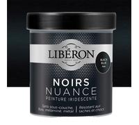 Peinture décorative - LIBERON - Les noirs nuance - Noir et Bleu - Brillant - 500 ML