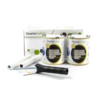 Peinture d'écran de projection ultra contrastée Smarter Surfaces pour mur 4K 8K | Peinture d'écran de projection gris foncé 12,5 m² | Valeur de gain 0,24 | Peinture de projecteur 4K