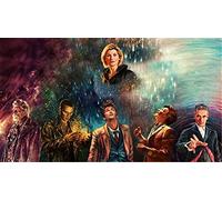 Peinture diamant 5D à faire soi-même, film Doctor Who, broderie en strass, point de croix, pour décoration d'intérieur, 50 x 60 cm