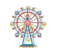 Peinture Diamant 5d À Faire Soi-Même, Ornements En Forme Spéciale, Perceuse, Grande Roue, Kit De Broderie, Art Du Point De Croix