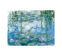 Peinture Diamant 5D Complet, Diamond Painting Kit Full Drill, Bricolage Broderie Diamant Point de Croix Artisanat Diamond Painting Pour Home Décoration Murale Fleur de Nénuphar Square Drill,40x50cm