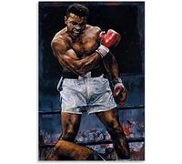 Peinture Diamant 5d Croix Peinture Kits Diy Combattre Mohamed Ali Stephen Holland Broderie Diamant Kit Complet Plein Point 23.6"x35.4"(60x90cm) Sans Cadre