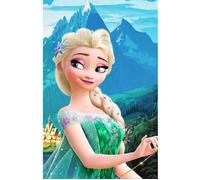 Peinture Diamant 5D La Reine des Neiges Disney - YEESAM ART - 30x40cm - Objets décoratifs - Rectangulaire