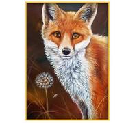Peinture Diamant 5D - Renard - 30x40cm - DIY - Décoration Murale - Contemporain