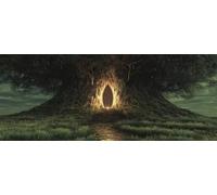 Peinture Diamant Adulte 5D Diamond Painting Grand Arbre 80x30cm, DIY Diamond-Painting Fantaisie Broderie Diamant Kit Complet, Point de Croix Cristal Painting pour Murale Maison Décoration -LR105