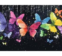 Peinture Diamant Adulte Ange Diamond Painting Enfant 5D Kit Broderie Diamant Painting Démon, Loisirs Créatifs Adultes Débutant Strass Point de Croix Cristal Art, pour Décoration Murale 30x40 cm Q4-172