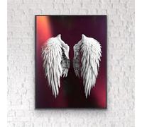 Peinture Diamant Adulte Débutant,5D Plume noire Art du diamant Complet Kits,DIY Square diamond painting art kits Broderie Point de Croix Painting pour Décoration Murale Maison 25x45cm