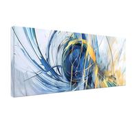 Peinture Diamant Adulte, Lignes abstraites Diamond Painting Kit Complet, Diamond Painting Enfant, DIY Diamond Art Strass Broderie Point de Croix pour Maison Décor Artisanat Noël Cadeaux 100x50cm J-584