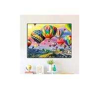 Peinture diamant de ballon 5D FONGWAN pour adultes et enfants Décoration murale 12×16 pouces