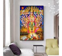 Peinture Diamant Painting Seigneur Ganesha Krishna Complet Peinture Numero Adulte Strass Broderie Diamant Art Point De Croix 30x60cm Grand Diamond Painting Enfant Canevas Tableau Maison Décor Murale