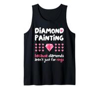 Peinture diamant parce que les diamants ne sont pas seulement pour les bagues Débardeur