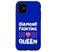 Peinture diamant Queen Art Craft Cadeau pour artistes Coque pour iPhone 11